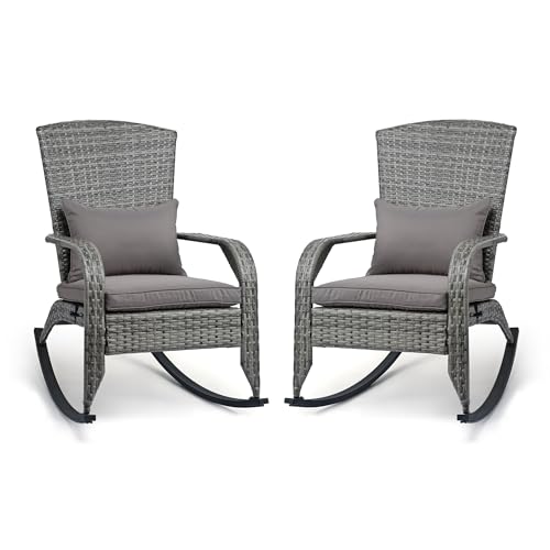 Grey Rattan+ Grey Chusion
