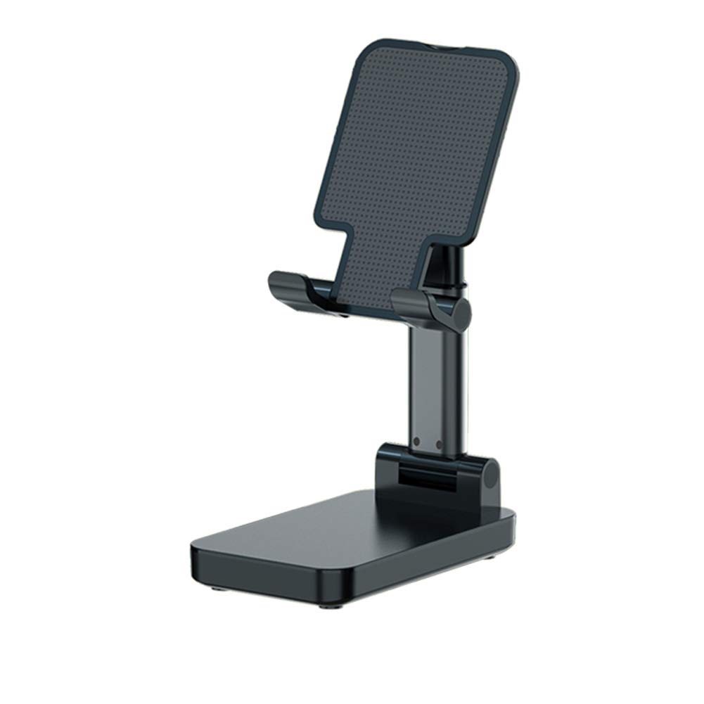 Retractable Phone Holder Stand with Power Bank - Adjustable Tablet & Cell Phone Desktop Bracket for Office, Home, and Car Use