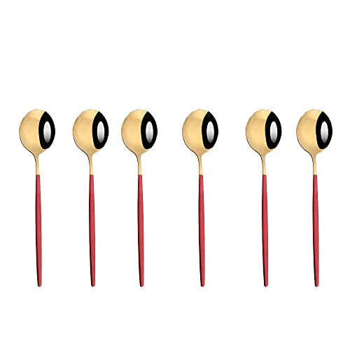 6pcs dessert spoon