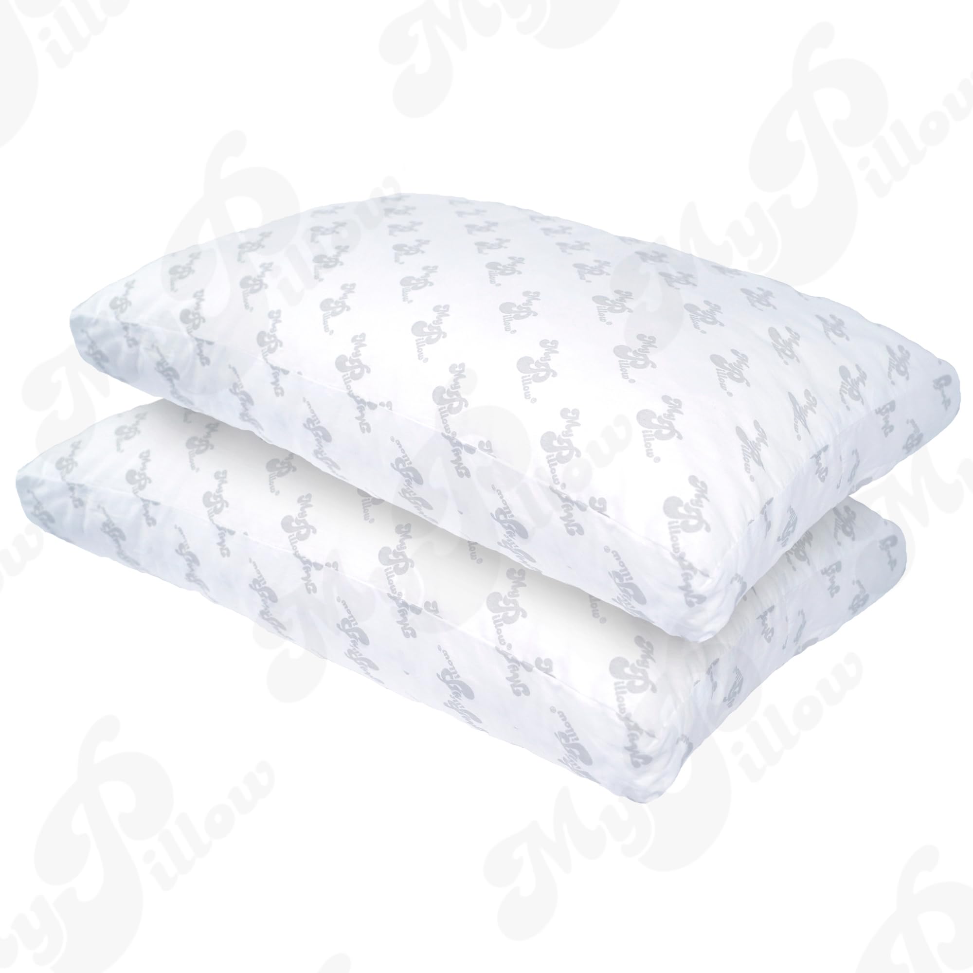 MyPillow Queen Size Bed Pillows Set of 2 - Firm Support for Back, Stomach & Side Sleepers - Breathable Bedding for Comfortable Sleep - Perfect for Home, Hotel & Guest Rooms