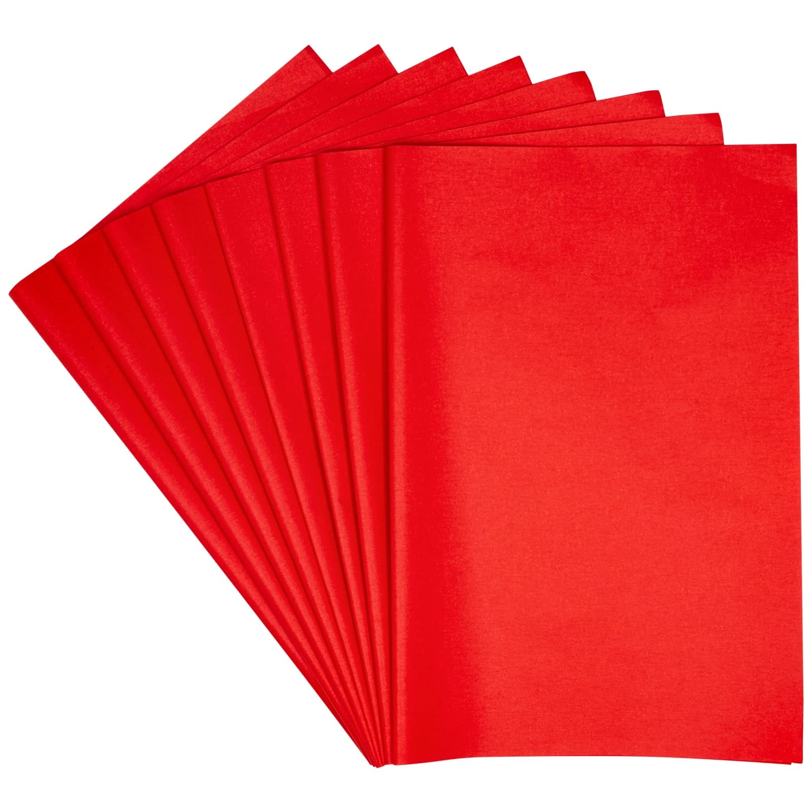 Juvale Premium Red Tissue Paper - 160 Sheets Bulk Pack (15