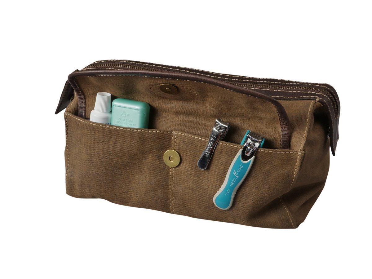 **Men's Large Travel Toiletry Bag - Waterproof Shaving Dopp Kit & Shower Case for Men | Perfect for Gym, Camping, Business Trips & Vacation Accessories**