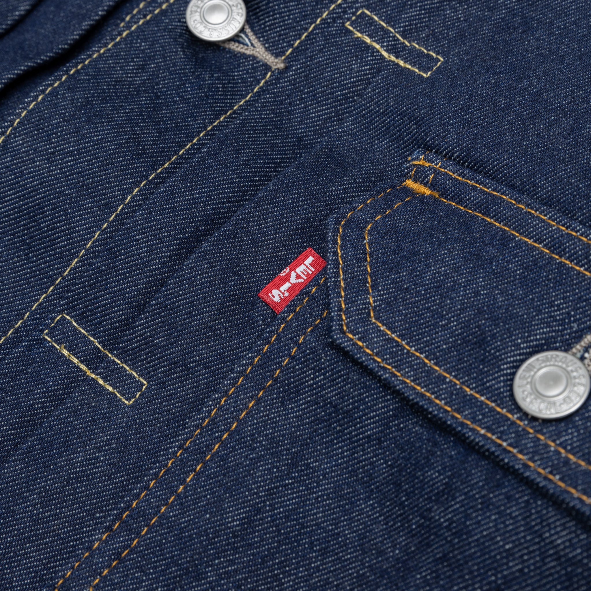 UNDERCOVER PINNACLE TRUCKER JACKET - Men's Vintage Denim Jacket with Distressed Wash for Streetwear & Casual Outfits | Perfect for Urban Fashion, Music Festivals & Everyday Wear