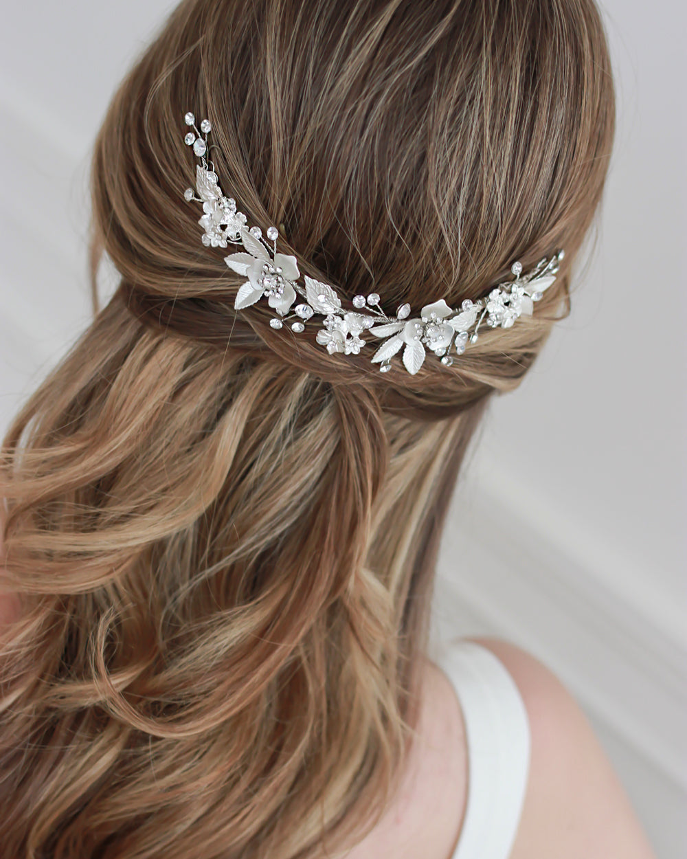 Kacie Mini Hair Vine - Elegant Floral Hair Accessories for Women, Perfect for Weddings, Parties & Special Occasions