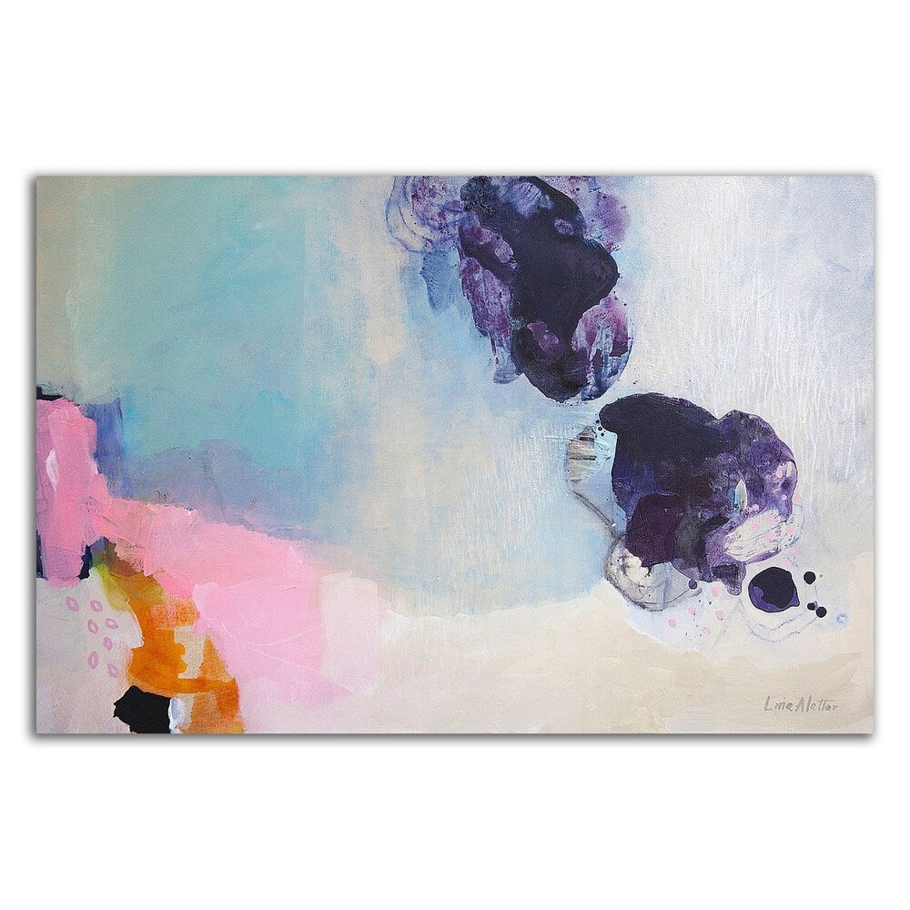 Lina Alattar Canvas Wall Art Print - Ready to Hang Modern Home Decor for Living Room, Bedroom & Office