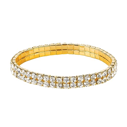2 Row Gold Bracelet