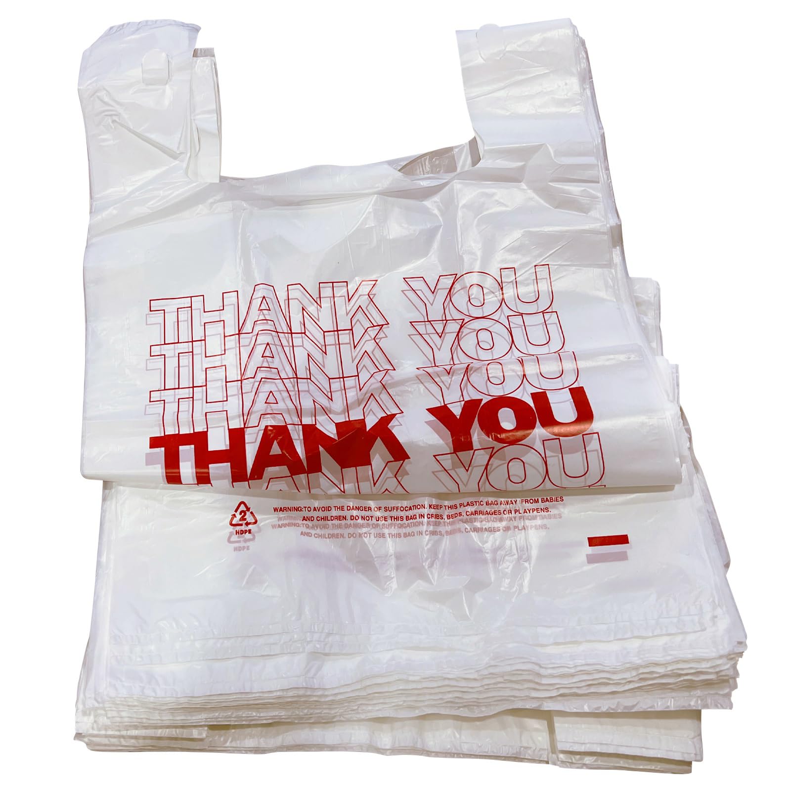 350 Count Thank You Plastic Bags - 11.5