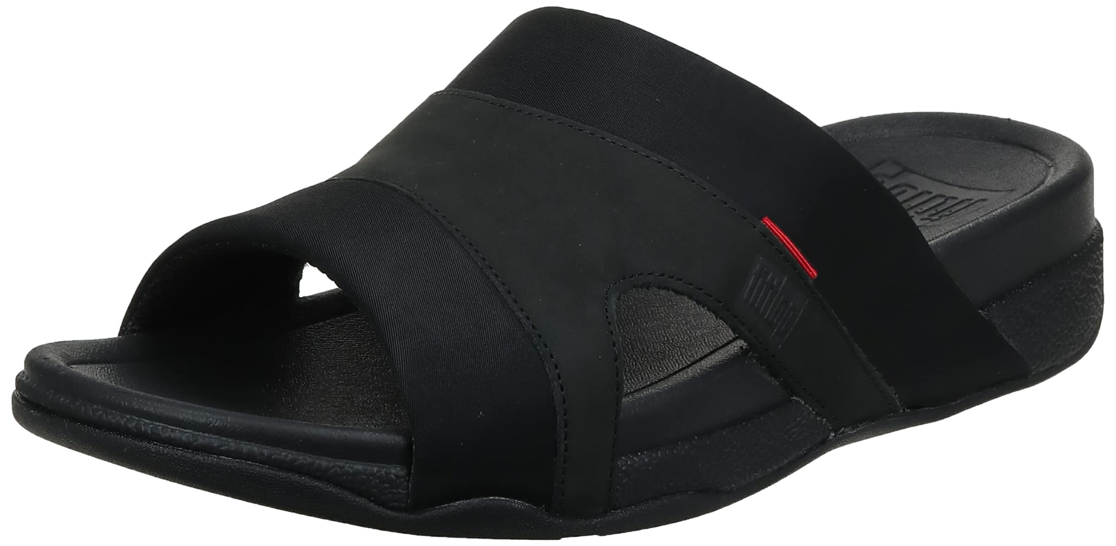 Fitflop Men's Freeway III Textile Open-Toe Sandals - Comfortable Walking & Casual Summer Shoes for Beach, Travel & Everyday Wear