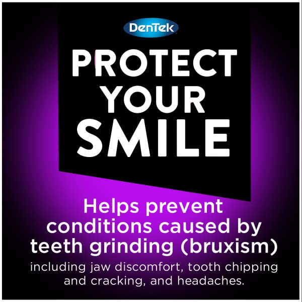 DenTek Professional-Fit Dental Night Guard for Teeth Grinding & Clenching - 3 Pack (3 Count) - Comfortable Mouth Guard for Bruxism Relief - Perfect for Nighttime Use, Sports & Travel Protection