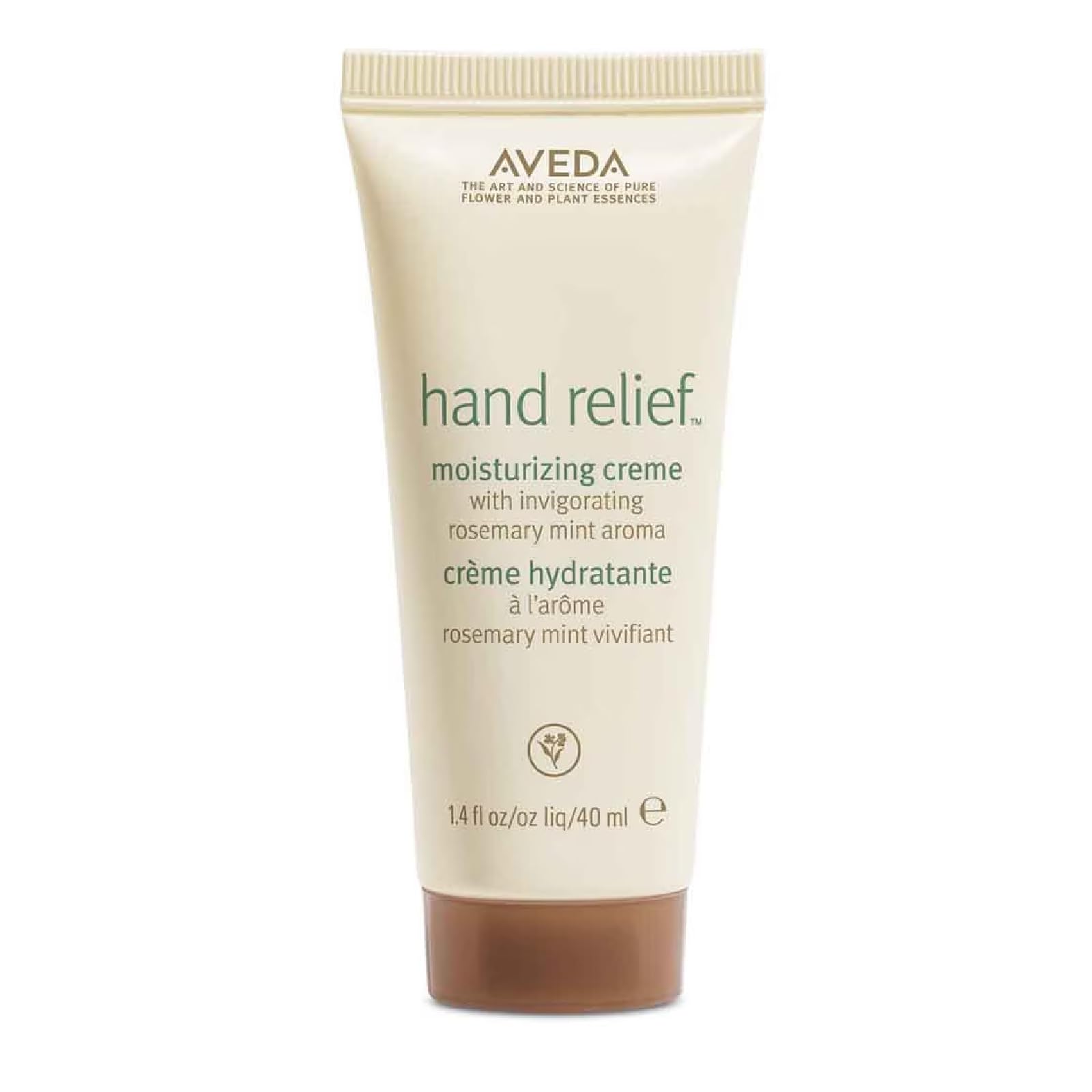 Aveda Hand Relief Moisturizing Cream with Rosemary Mint Scent | Travel Size 1.4 Oz | Hydrating Hand Lotion for Dry Skin | Perfect for On-the-Go, Office & Airplane Travel