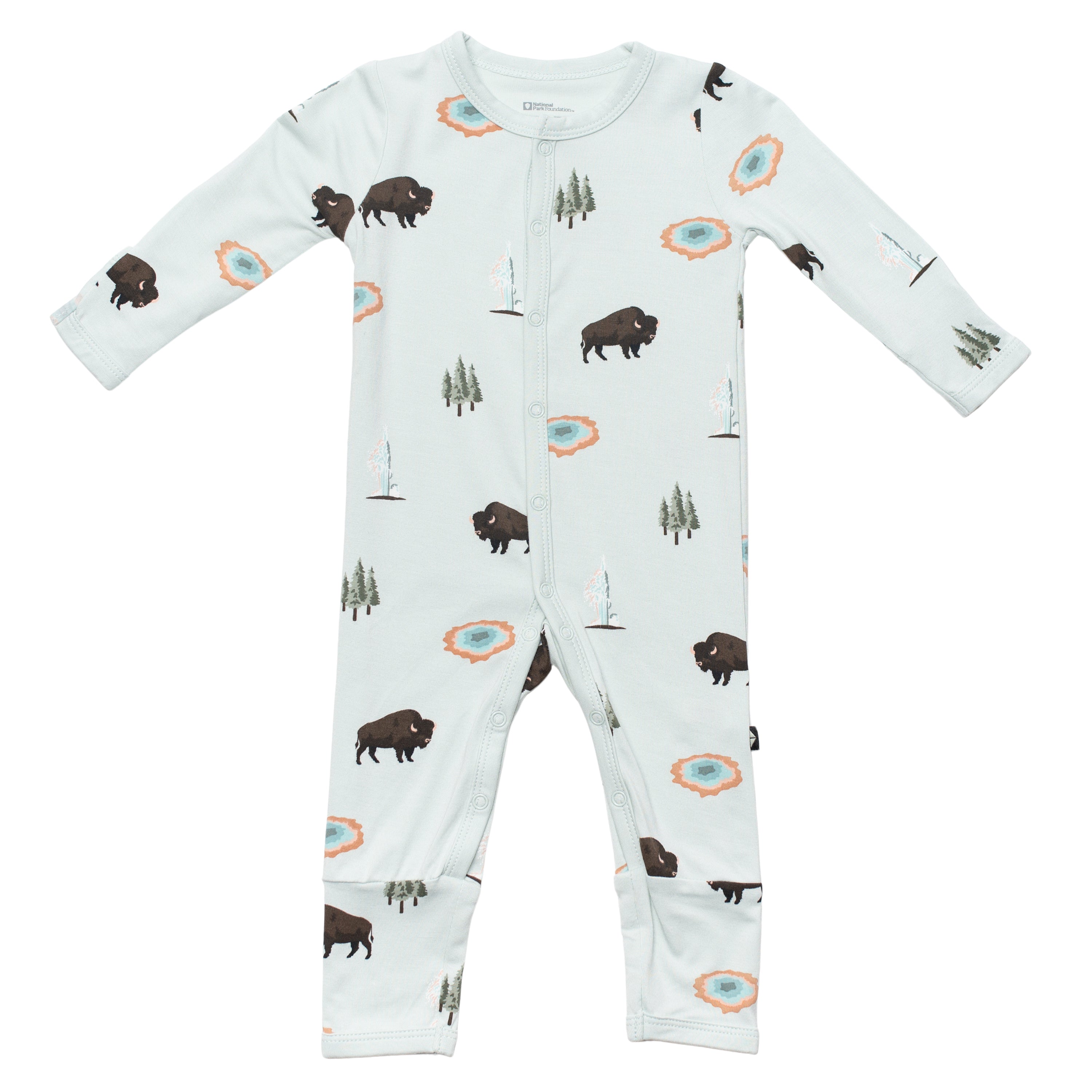 Yellowstone National Park Themed Romper - Stylish & Comfortable Jumpsuit for Women - Perfect for Hiking, Travel & Outdoor Adventures