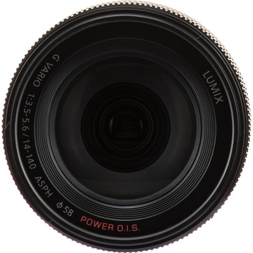 Panasonic Lumix G Vario 14-140mm f/3.5-5.6 II ASPH. POWER O.I.S. Lens - Micro Four Thirds Zoom Lens for Travel, Sports & Wildlife Photography
