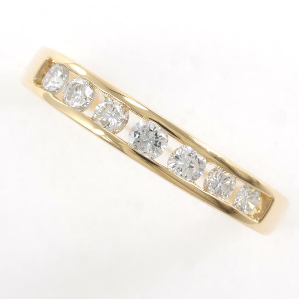 18K Yellow Gold Diamond Ring for Women - Elegant Solitaire Engagement & Wedding Band - Perfect for Proposals, Anniversaries, and Special Occasions
