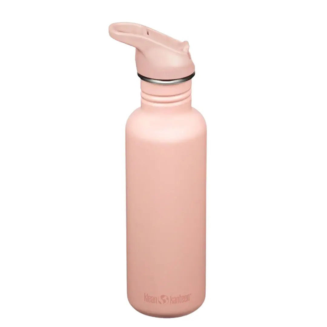 Klean Kanteen Classic Flip Cap Stainless Steel Water Bottle 800ml (27oz) - BPA Free, Leak Proof, Eco-Friendly Reusable Water Container for Hiking, Gym, Office & Outdoor Activities