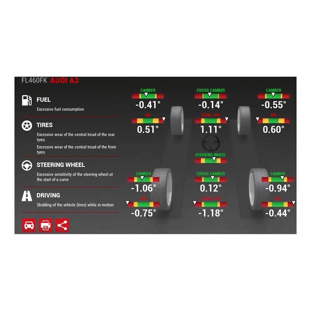 Cemb ARGOS Drive-Thru Wheel Alignment System for Two Post Lifts – Professional Vehicle Alignment Tool for Auto Shops & Garages – Perfect for Quick and Accurate Wheel Alignment Checks