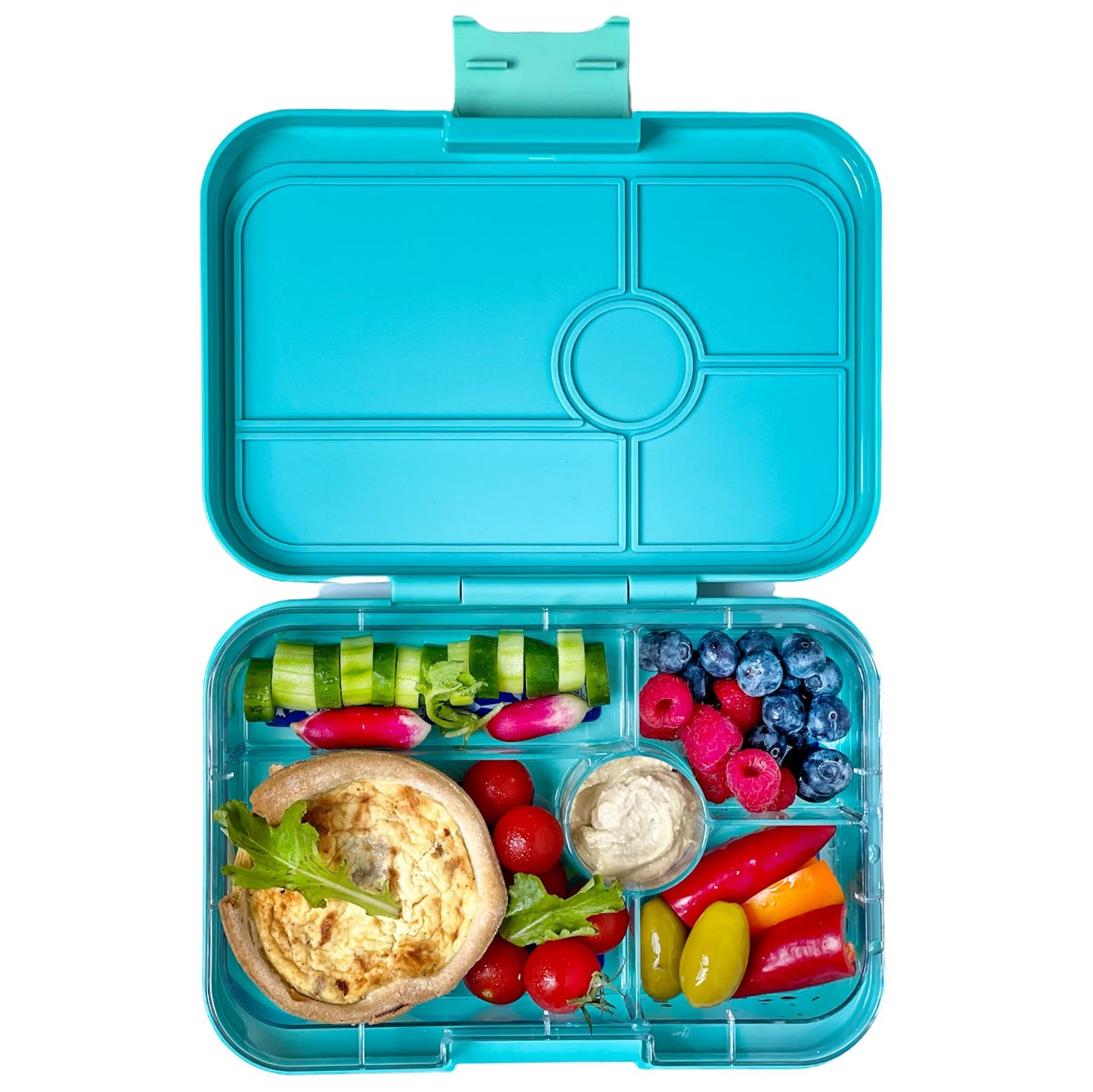 Yumbox 5 Compartment Bento Lunch Box - Leakproof Food Container for Kids & Adults - Perfect for School, Work, Picnics & Travel