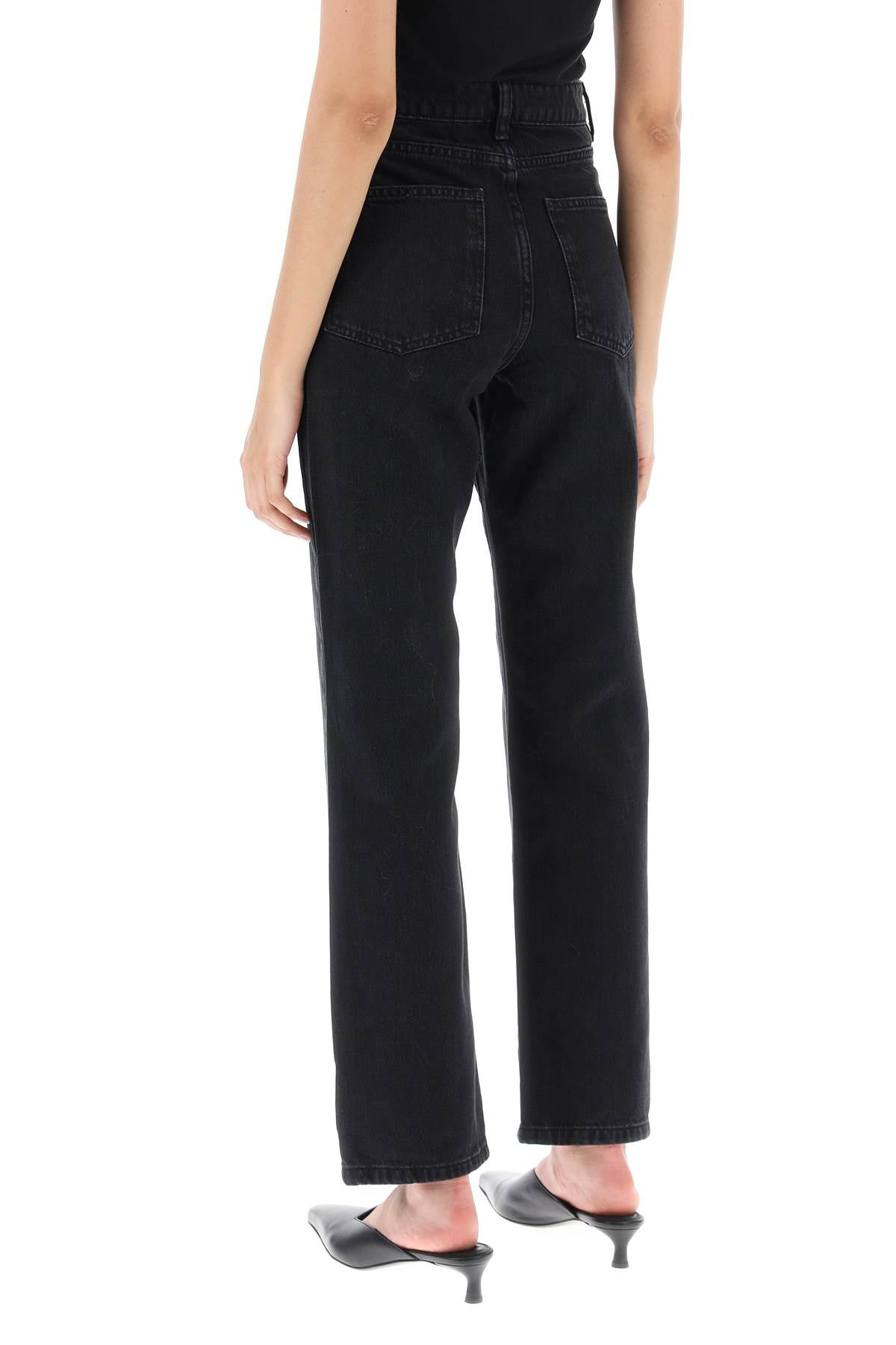 By Malene Birger Milium Jeans in Organic Denim - Sustainable High-Waisted Skinny Jeans for Women | Perfect for Casual Wear, Office Outfits & Night Out