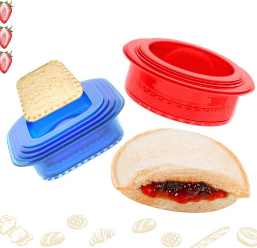 Round Red and Square Blue