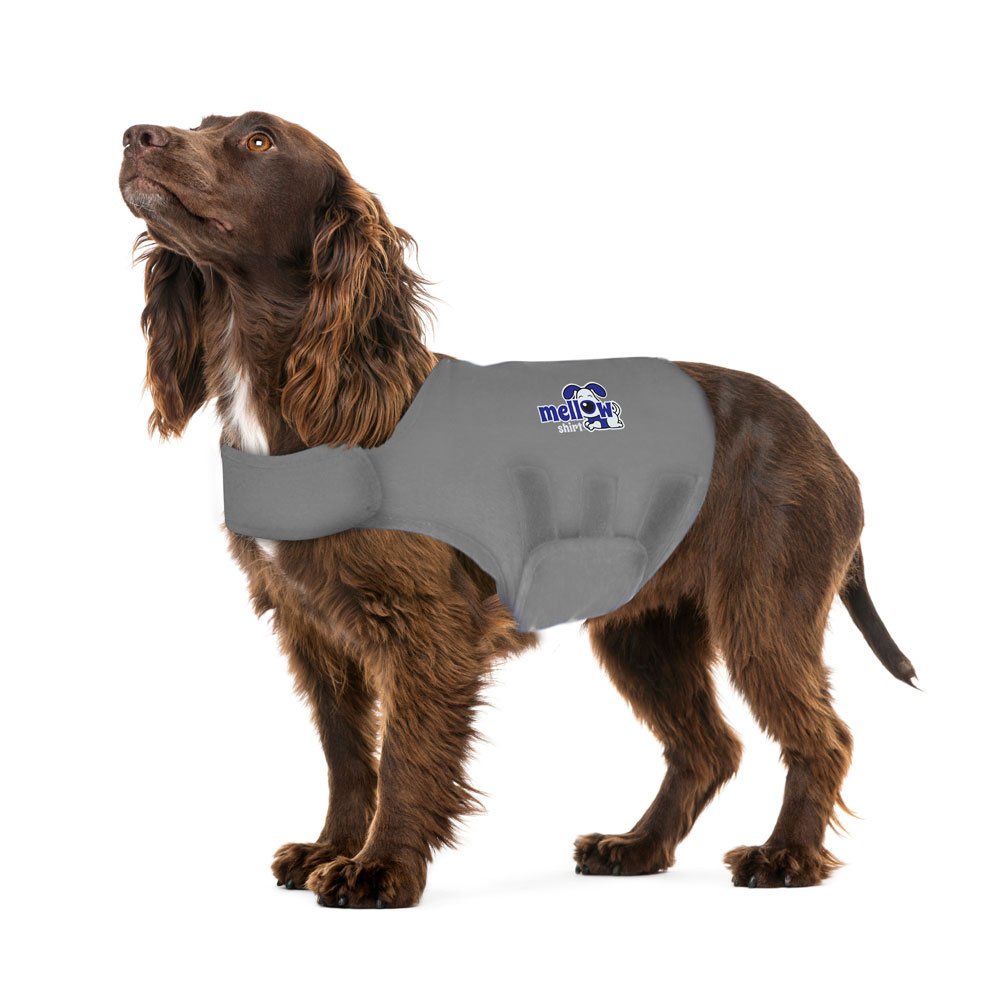 Best Dog Anxiety Calming Wrap for Large Dogs - Aluminum Alloy Anti-Stress Vest - Perfect for Thunderstorms, Fireworks & Separation Anxiety Relief