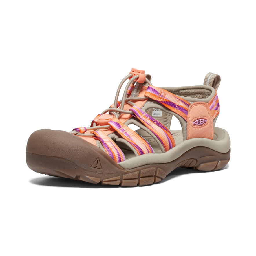 Women's Newport H2 Sandals in Papaya Punch/Prism - Comfortable Water Shoes for Beach, Pool & Outdoor Activities