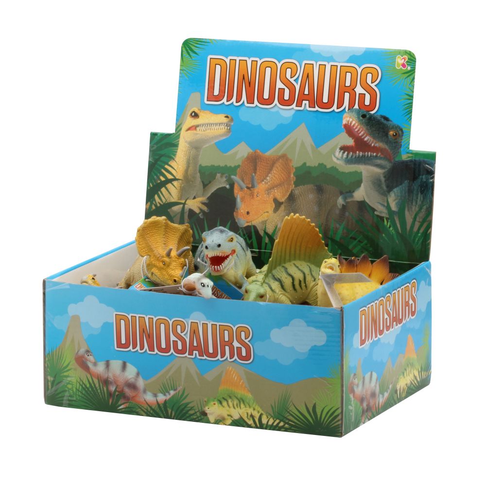 21CM Large Dinosaur Toys for Kids - Assorted Dinosaur Figures for Birthday Gifts, Educational Play & Dinosaur Themed Party Decorations