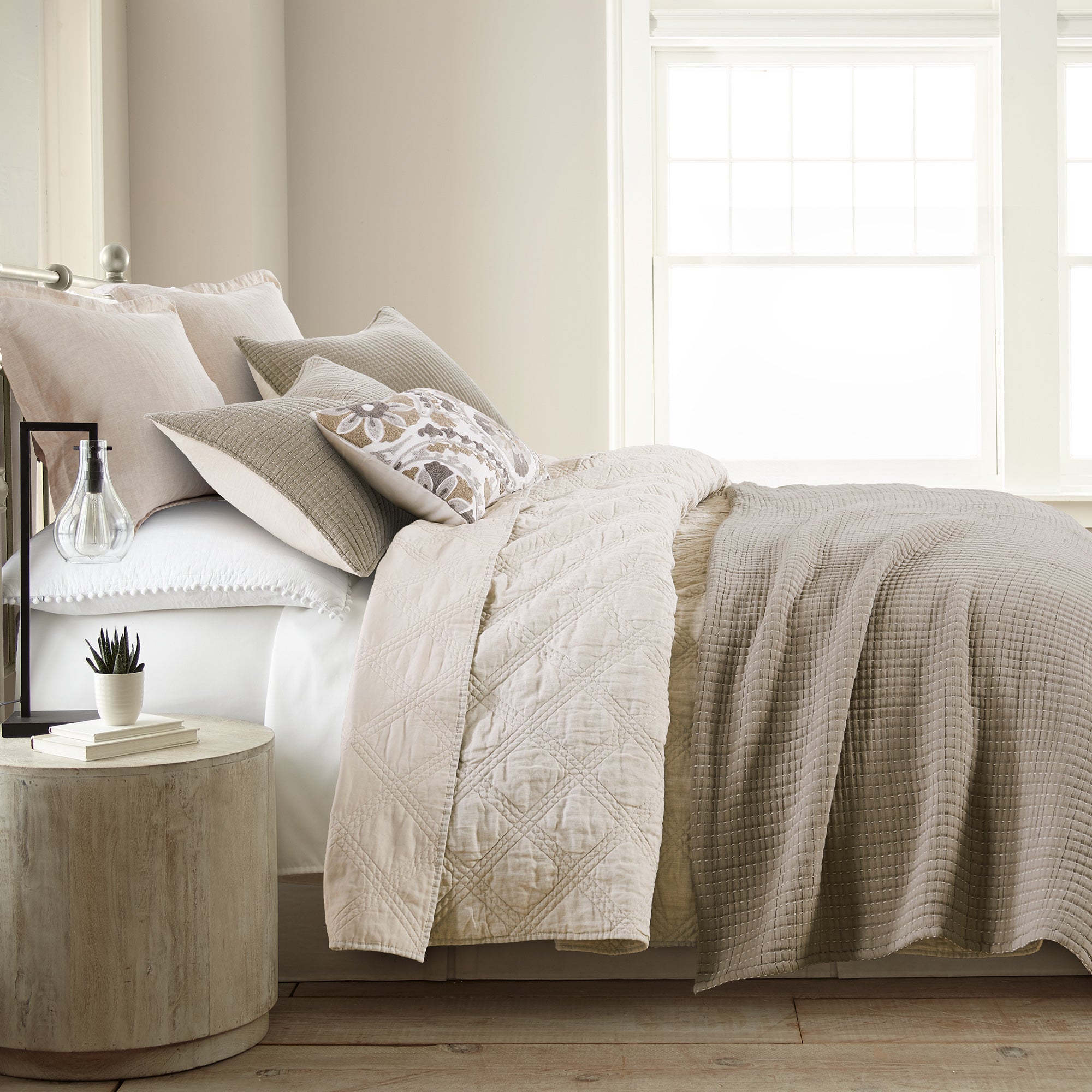 Premium Caden Cotton Muslin Sham - Soft & Breathable Bedding for a Comfortable Sleep - Perfect for Nursery, Guest Room, and Home Decor
