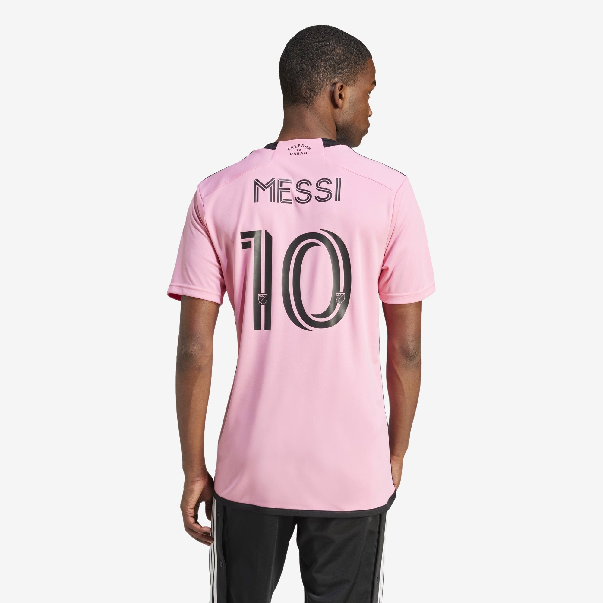 adidas Inter Miami CF 2024/25 Lionel Messi Home Jersey - Authentic Soccer Jersey for Fans & Players - Perfect for Matchdays, Training & Casual Wear