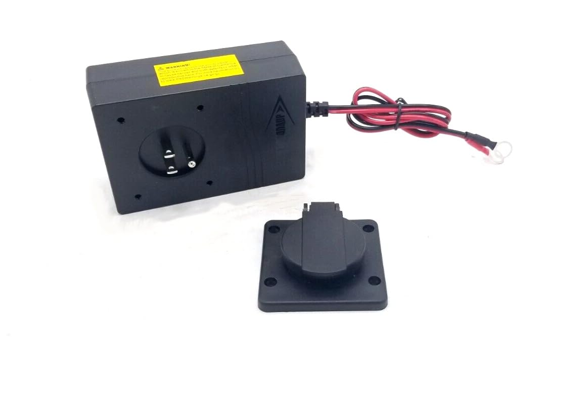 12V Hydraulic Dump Trailer Battery Charger & Tester - Heavy Duty Power Supply for Dump Trucks, Lifts, and Trailers - Perfect for Construction Sites, Farm Equipment, and Towing Applications