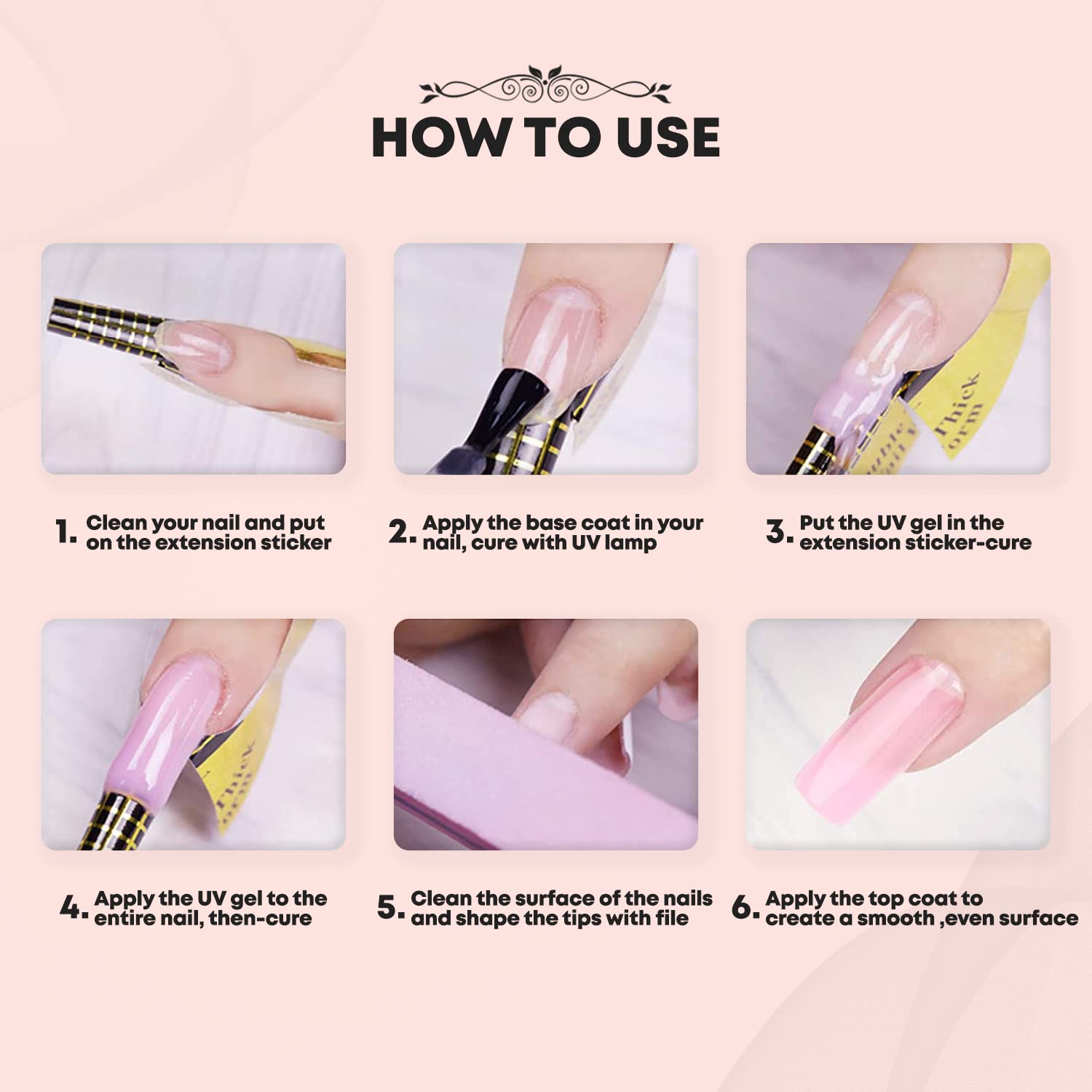 Savni Builder Gel Soft Gel for Nail Extensions - 30g Pink UV/LED Nail Art Manicure Set - Perfect for Salon Professionals & DIY Nail Enthusiasts