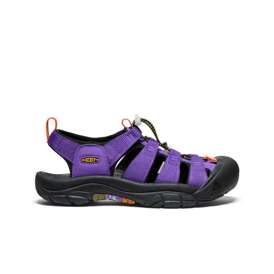 Men's Newport Retro Sandal x An Ko Rau - Comfortable Purple Casual Sandals for Walking & Beach | Summer Outdoor Footwear
