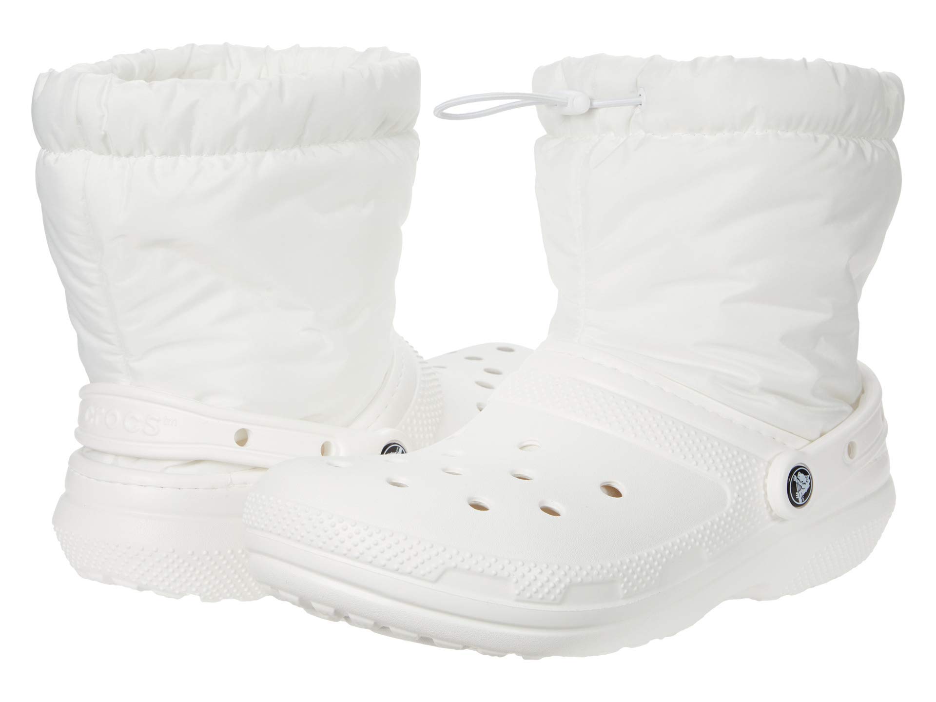 Crocs Men's & Women's Classic Lined Neo Puff Boot - Waterproof Winter Snow Boots with Fleece Lining for Warmth | Perfect for Cold Weather, Snowy Days & Outdoor Activities