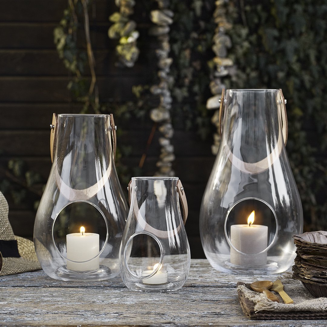 Modern LED Light Lantern - Portable Outdoor & Indoor Decorative Lighting for Camping, Garden, Patio, and Home Decor