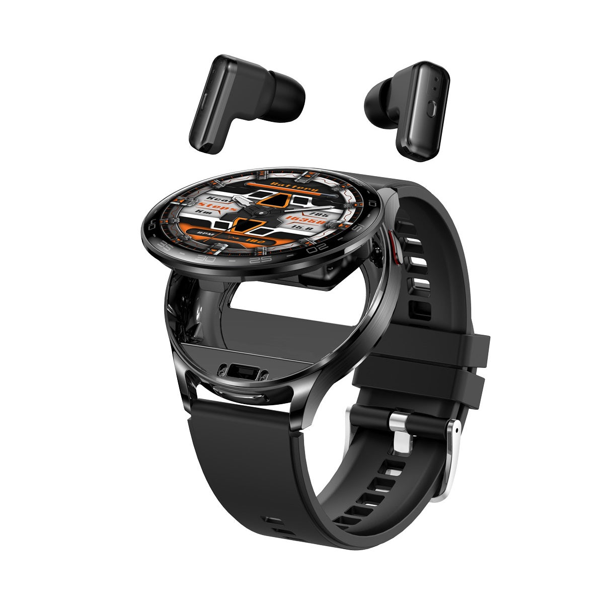DECWIN T97 Smart Watch with Bluetooth Headset - Fitness Tracker, Heart Rate Monitor, Sleep Tracking for Running, Workout & Daily Use