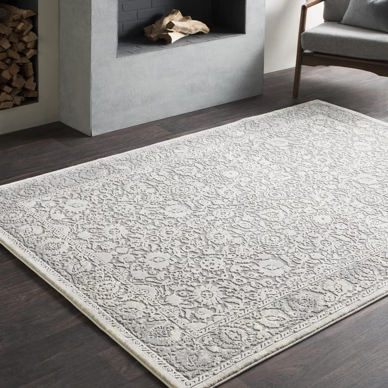 Mark&Day Lourdes Traditional Taupe Area Rug 2x3 - Soft Beige Carpet for Living Room, Bedroom, Kitchen - Perfect for Home Decor & Cozy Spaces (2' x 2'11
