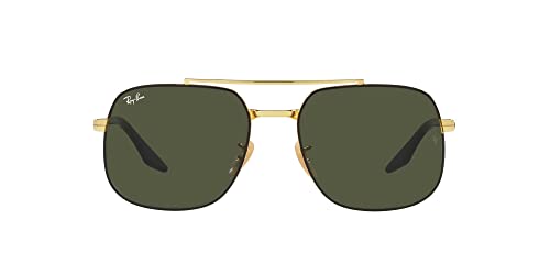 Black on Gold/Green