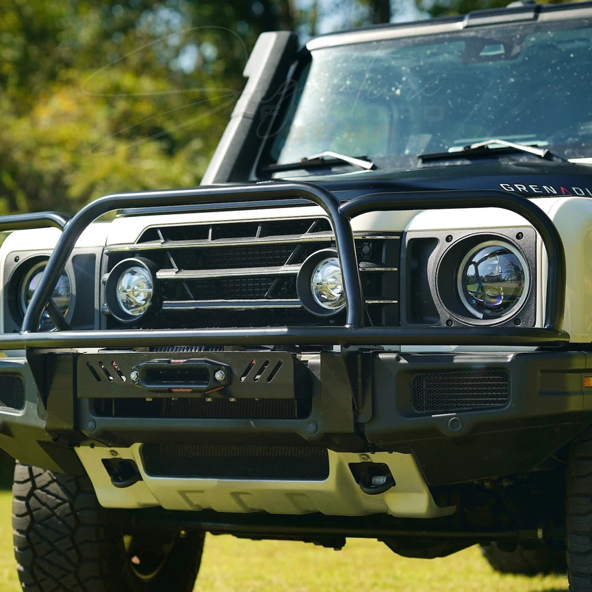 Signature Autosports Offroad Bull Bar for 2023+ Ineos Grenadier - Heavy Duty Front Bumper Guard for Off-Roading & Truck Protection