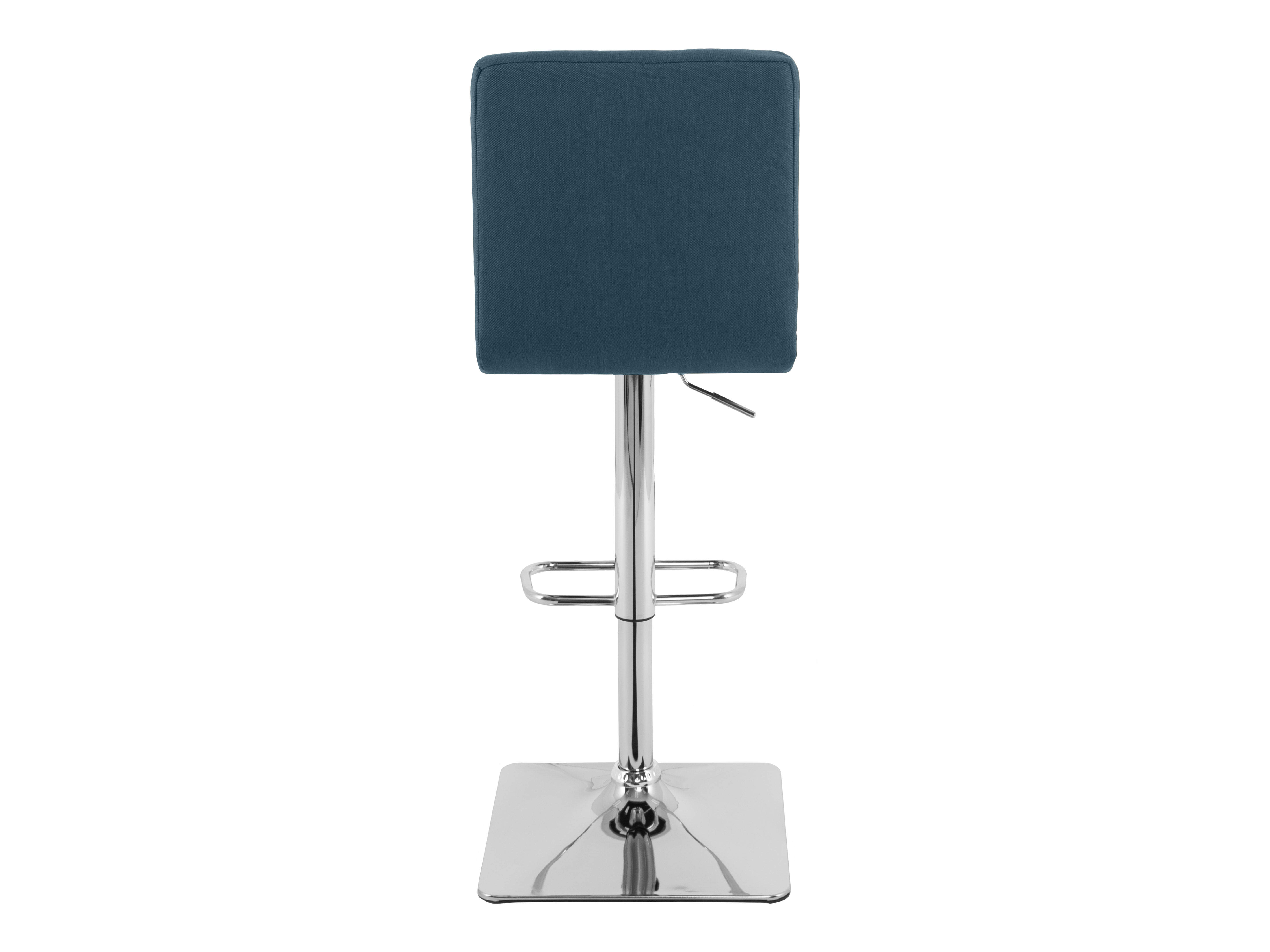 Teal Tufted Adjustable Bar Stools - Set of 2 Modern Kitchen Counter Height Stools with Back Support for Dining Room, Bar & Home Decor