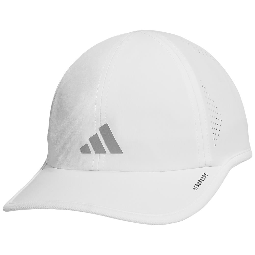 Adidas Women's Superlite 3 Running Hat - White | Lightweight Breathable Baseball Cap for Women | Perfect for Jogging, Hiking & Outdoor Sports