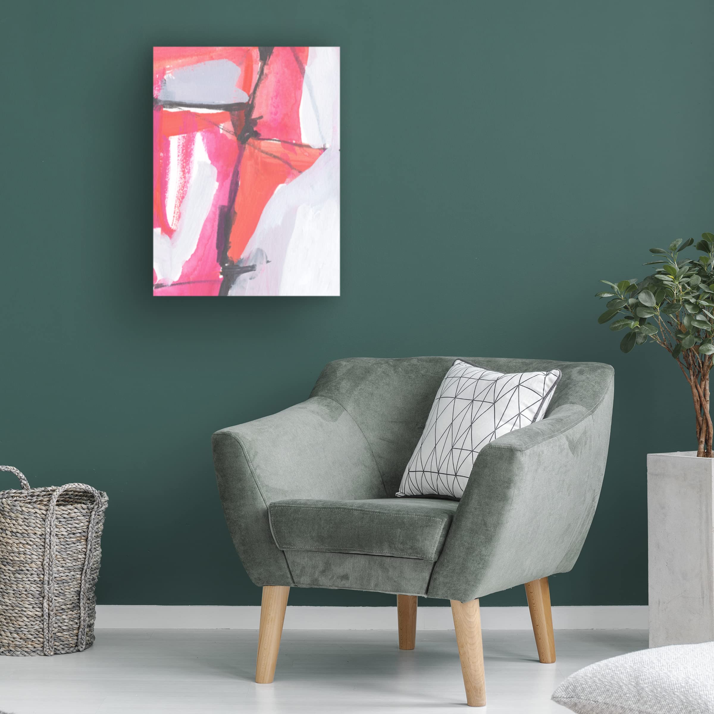 Annie Warren 'Night Style III' Canvas Wall Art Print - Modern Home Decor for Living Room, Bedroom & Office | Trademark Fine Art Collection
