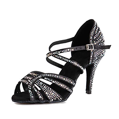 Black-3.34inch Cone Heel