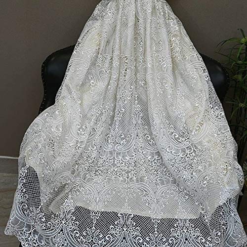 Girls' Full Lace Sequins Baptism Dress with Bubble Sleeves - Elegant Christening Princess Gown for Baby Girls - Perfect for Church Ceremonies, First Communion & Special Occasions