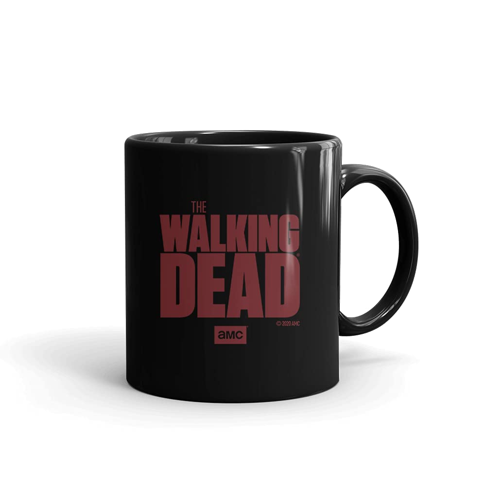 The Walking Dead Season 10 Knife Man Black Coffee Mug - Perfect for Fans, Office Use & TV Show Marathon Gifts