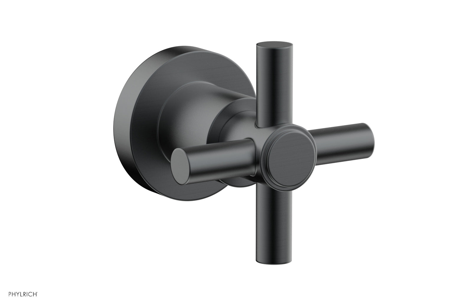 BASIC Volume Control Diverter Trim - Tubular Cross Handle D2PV134A for Bathroom & Shower Faucet Installation | Perfect for Home Renovation & Plumbing Projects