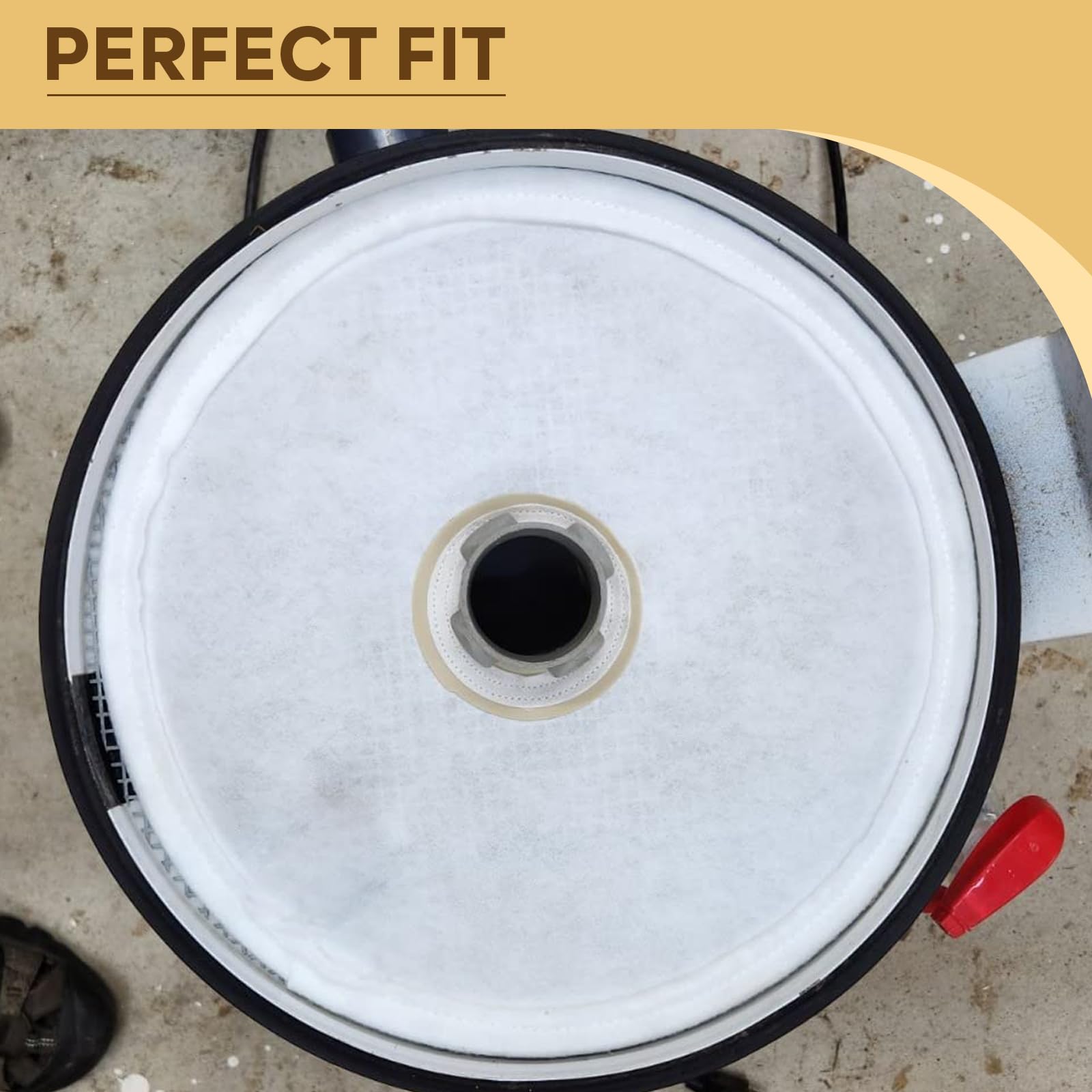 13 Inch Secondary Filter Replacement for Nutone CV450, CV750, CV850 Central Vacuum Systems - Compatible with Central Vacuums - Perfect for Home Cleaning & Maintenance