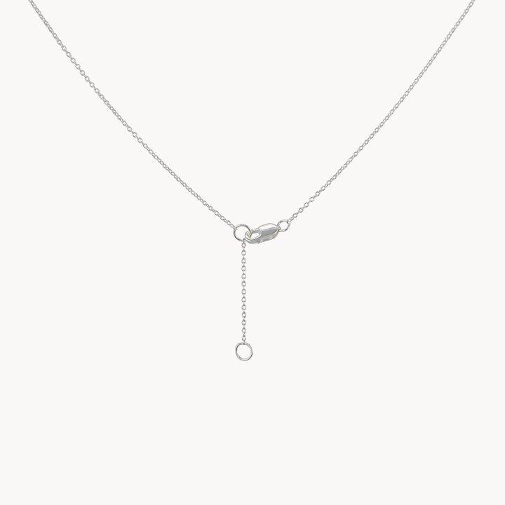 Larger Wildflower Necklace in Sterling Silver - Elegant Floral Jewelry for Women, Perfect for Weddings, Parties & Everyday Wear