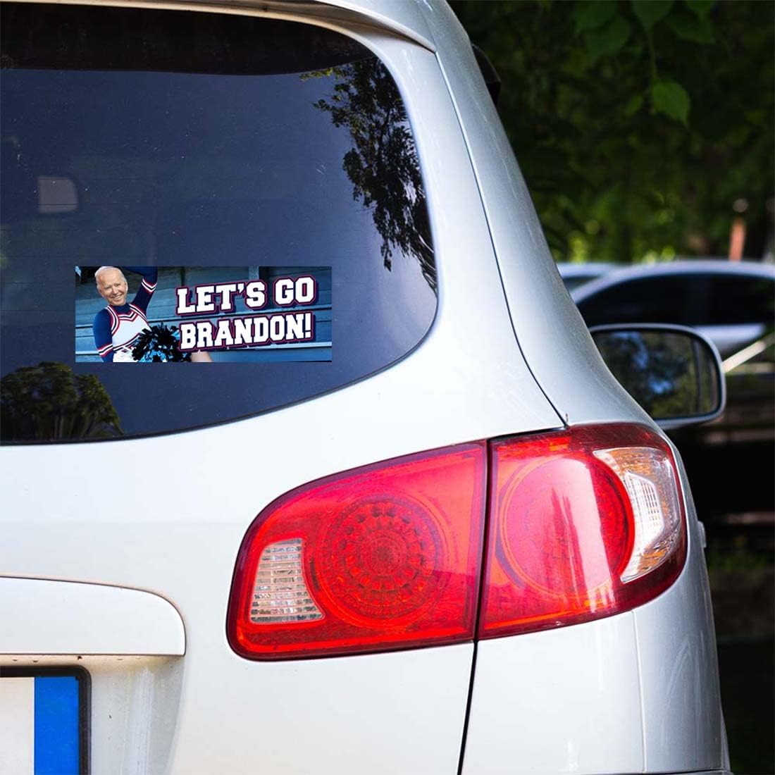 Let's Go Brandon Cheerleader Biden Vinyl Sticker Decal (3.37