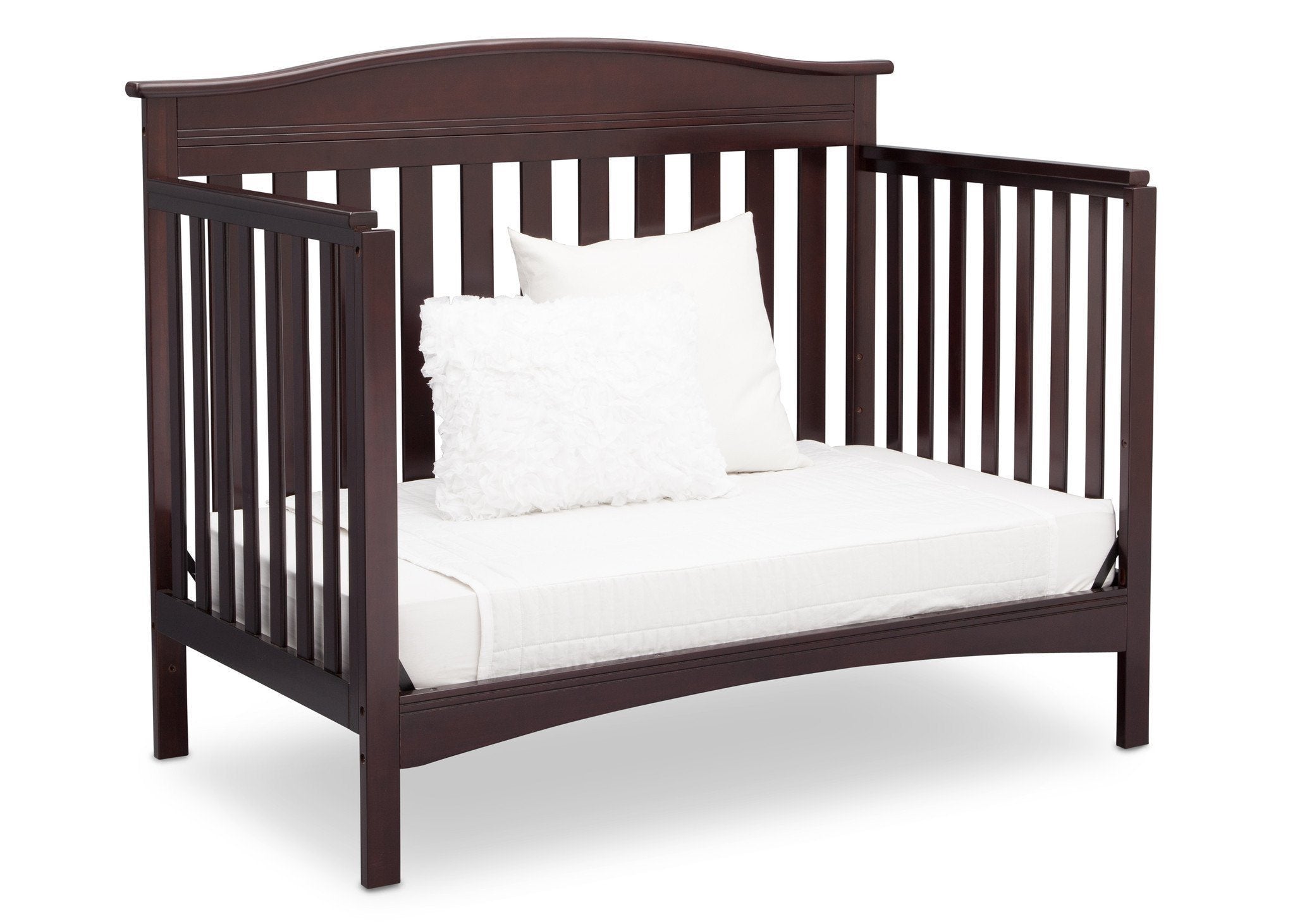Bakerton 4-in-1 Convertible Baby Crib - Toddler Bed, Daybed & Full-Size Bed - Safe & Stylish Nursery Furniture for Newborns to Teens | Perfect for Bedrooms, Daycare & Guest Rooms