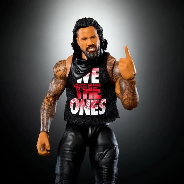 Jimmy Uso WWE Elite Collection Series 114 Wrestling Action Figure - Authentic Collectible for WWE Fans & Display Decor