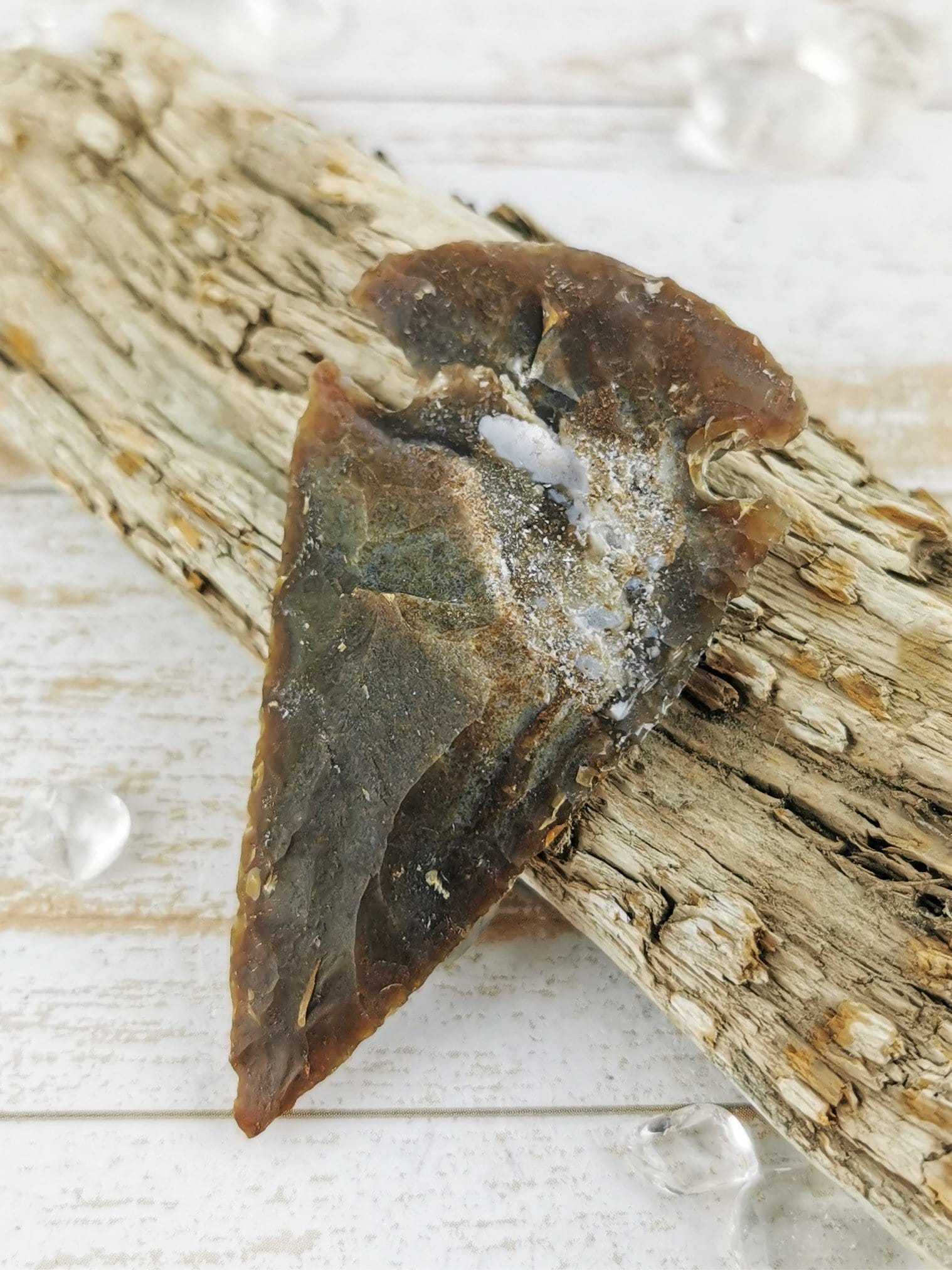 Handmade Grey Jasper Arrowheads - Authentic Stone Carved Arrowheads for Jewelry Making, Necklace Pendants & Native American Crafts | Perfect for DIY Projects, Gift Giving & Spiritual Healing