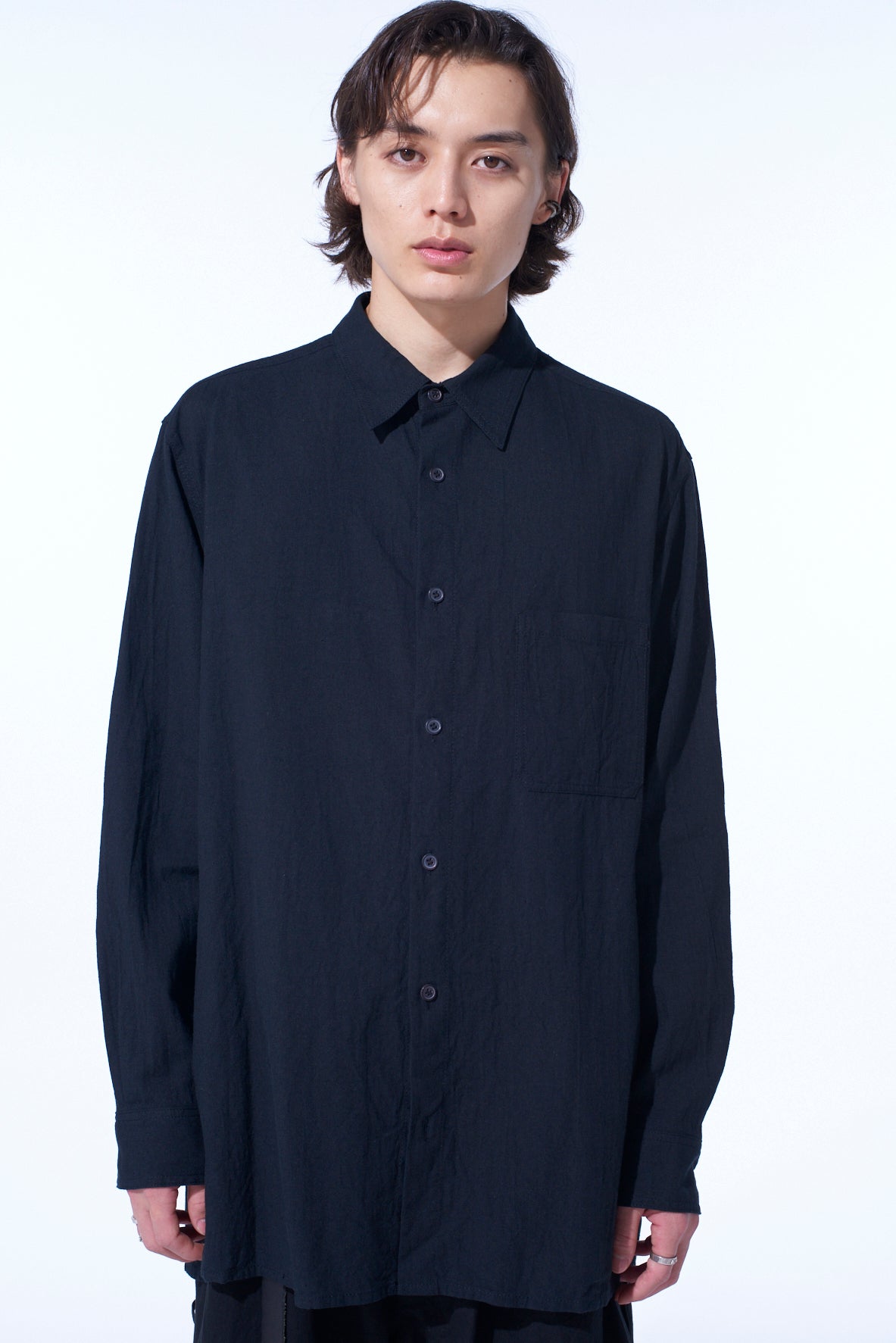 Premium Cotton Linen Poplin Shirt - Relaxed Fit Regular Collar Men's Casual Shirt for Work, Travel & Everyday Wear